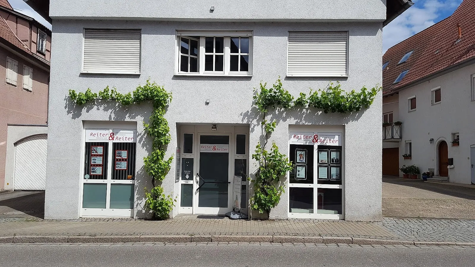 Das Büro von Reiter & Reiter im Ortskern von Pleidelsheim